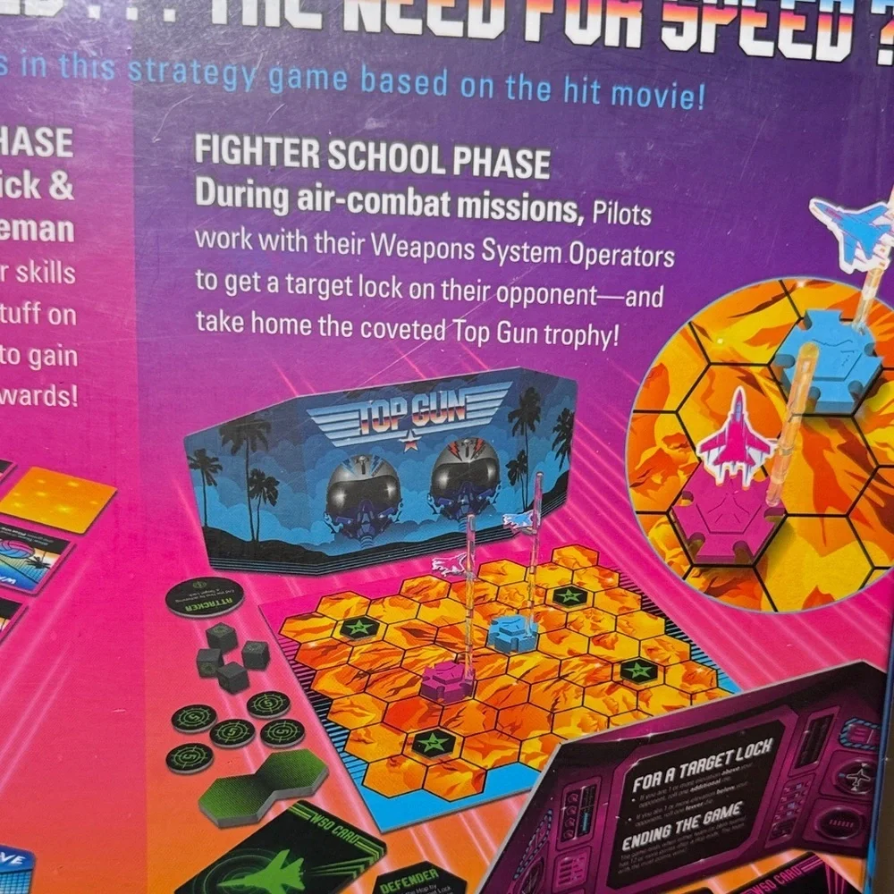 NEW! Top Gun Strategy Board Game
